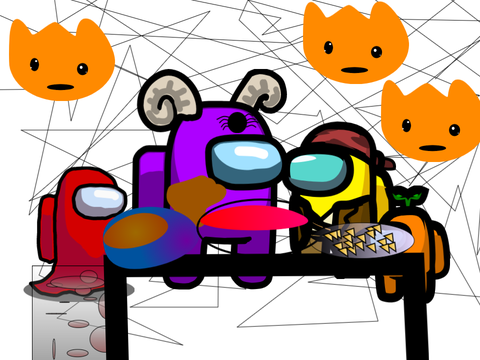 Among Us Halloween Party (WIP)
