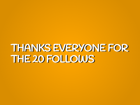 20 follower DMC Contest (OPEN)