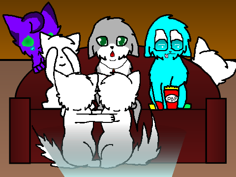  Add Yourself Watching a Horror Movie remix remix