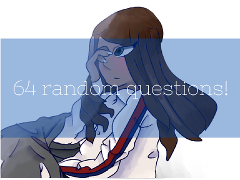 64 random questions | cloud edition B)