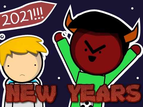 New years || animation 