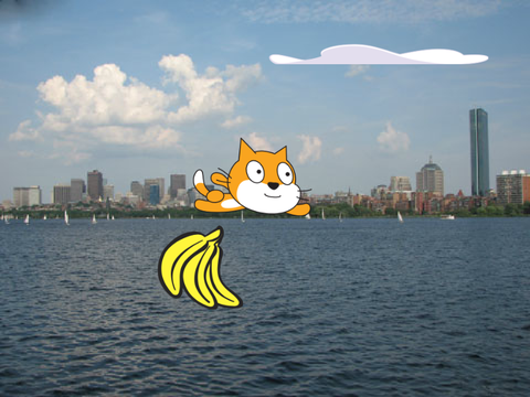 The flying cat