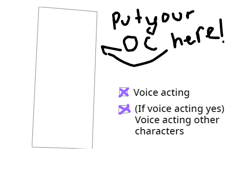 My audition for Olivia