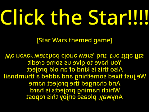click the star (clone wars) RESHARED
