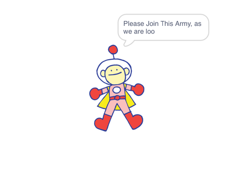 My army!