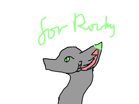 ROCKY I GAVE YOU SOME ART TO USE