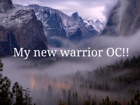 My new oc!!! As a warrior!!