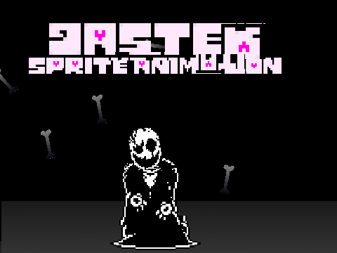 Gaster Sprite Animation