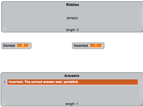 Riddles v.0.2
