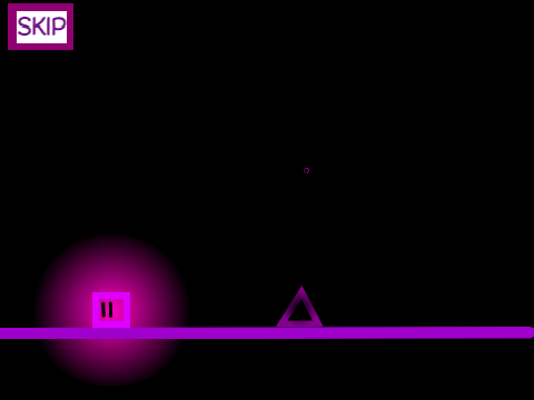 A néon platformer pink-10 lvl