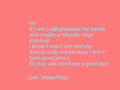 my entry