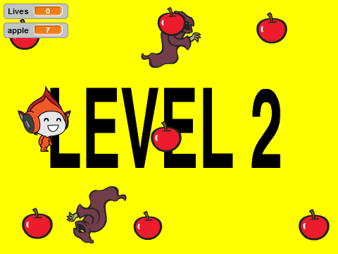 Get the apples!!!!!!!