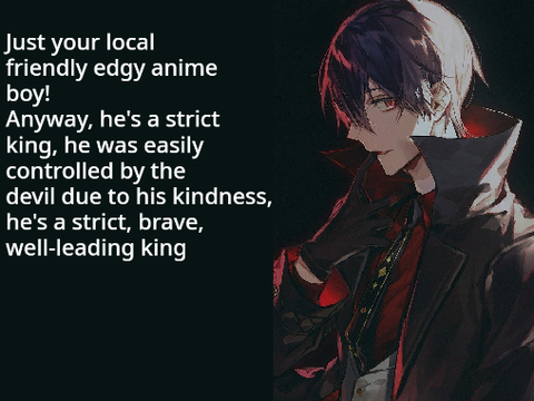 King David (Your local edgy anime boy)