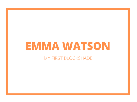 ↳ Emma Watson - Blockshade ✰