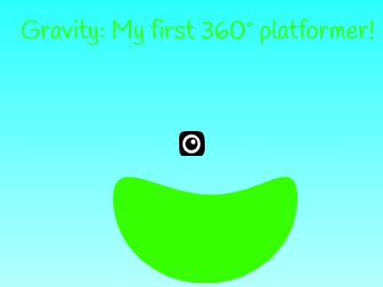 Gravity: a 360º platformer engine #All#Games