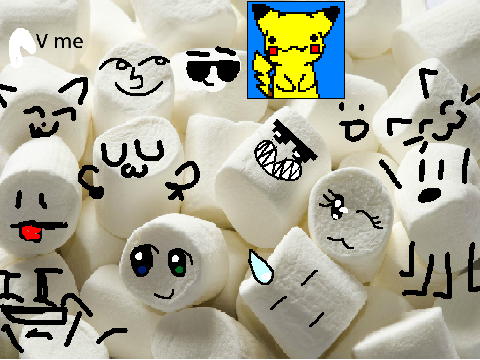 add yourself as a marshmallow *+* 
