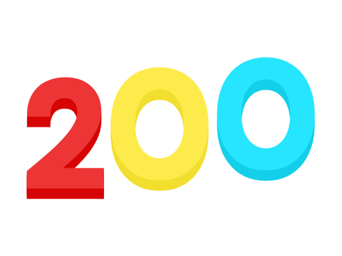 200 FOLLOWERS!!! :3