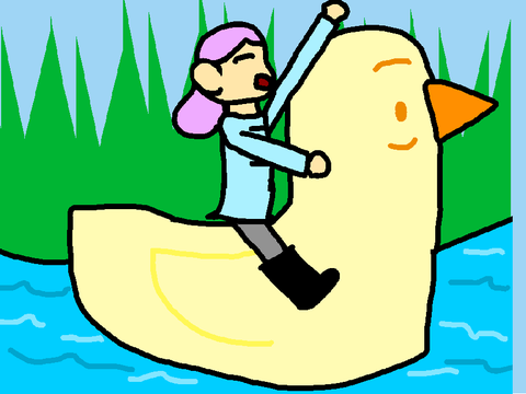 my entry for @cuteduck101's art contest