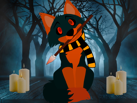 My DTAE - Tober, the Jack-o-lantern fox