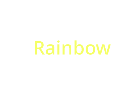 Make anything rainbow with this simple block!