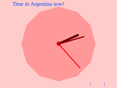 Time in Argentina! (12 hour version)