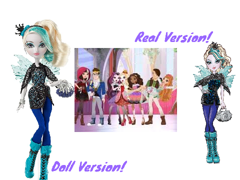 Faybelle Thorn as a doll!