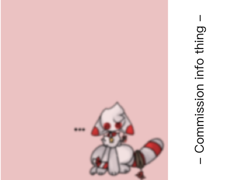 - commission info - 