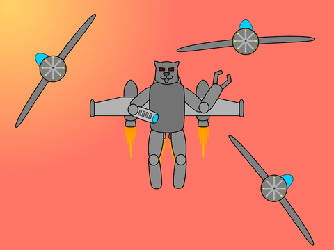 robo hog mech
