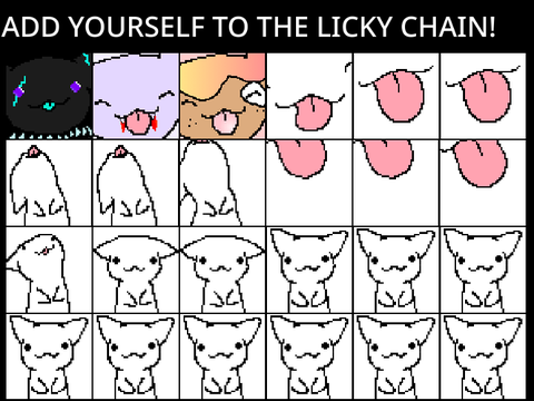 ♥Add Yourself to the Licky Chain! remix♥