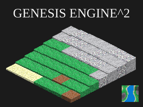 Genesis Engine^2 - Textured pen isometric engine