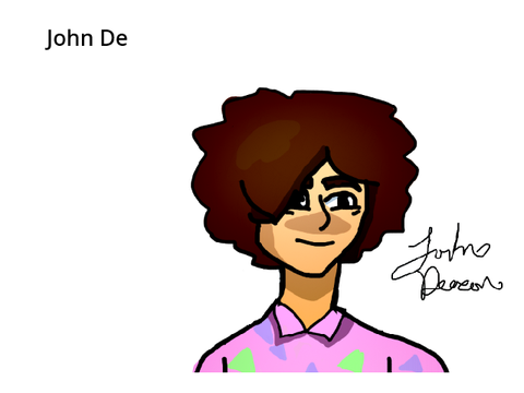 John Deacon drawing <3