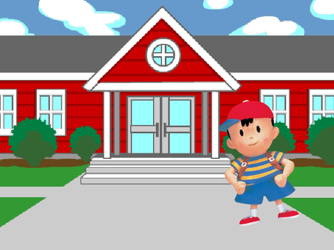 Ness Goes To School