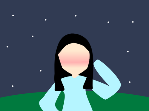I tried drawing a girl in scratch!