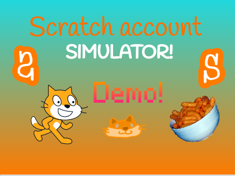 Scratch account simulator!