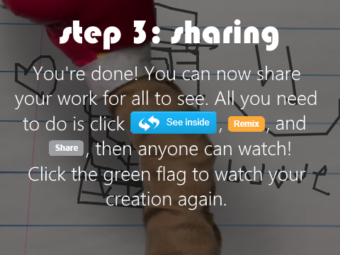 How to draw a bookmark!