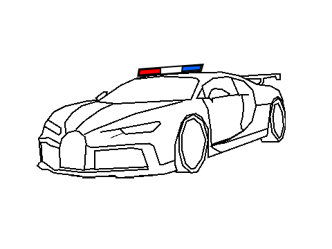 Bugatti Chiron (Police Edition)