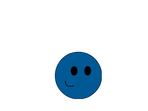 Benny the Blue Bouncy Ball