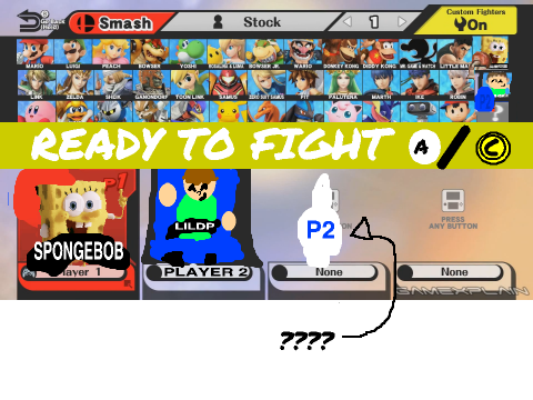 ADD YOURSELF AS A FIGHTER ON SMASHWIIU! remix