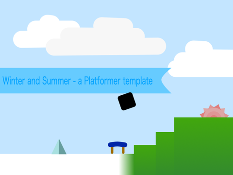 Winter and Summer - a Platformer template