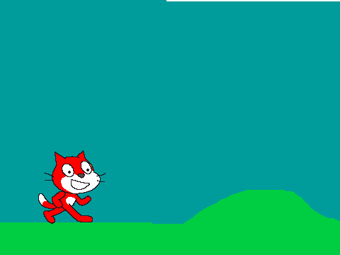 Scrolling Cat