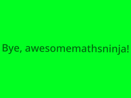 awesomemathsninja Tribute