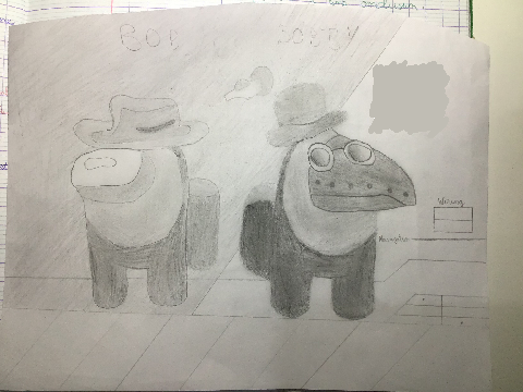 J’ai dessiné ça...