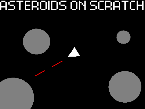 Asteroids on scratch: 400+ game contest entry