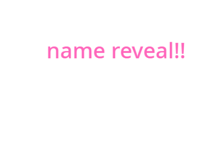 name reveal