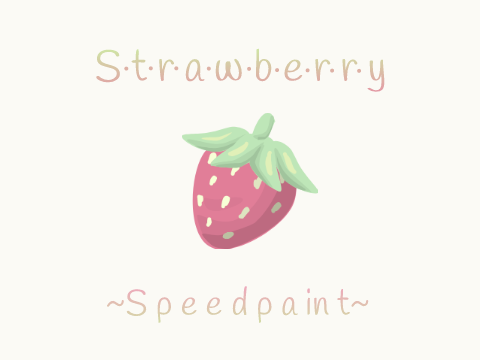 ᠂ ⚘᠃  S t r a w b e r r y᠃ ⚘᠂ 