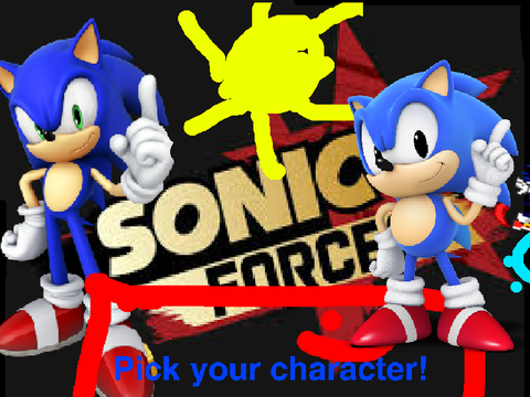 Sonic Forces 2D remix