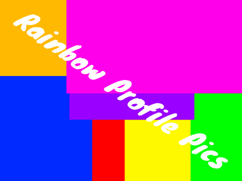 Rainbow Profile Pics