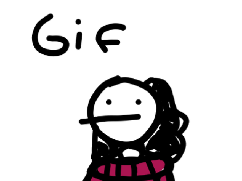 GIF. NOT GIF, GIF.
