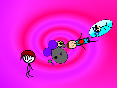Add Yourself being sucked into a portal! 