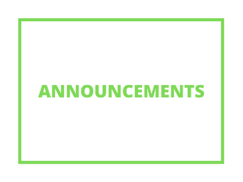 ↳ announcements ☏